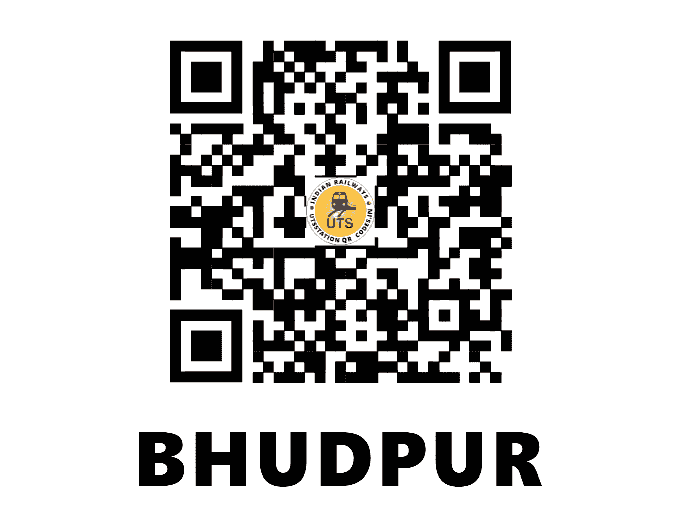 UTS QR Code for BHUDPUR - BDHP - NR (UTTAR PRADESH)